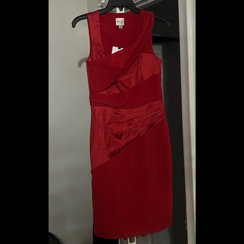 REISS NWT Red Cocktail Dress Size 10